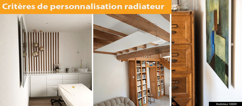 image title Chauffage infrarouge exemple de personnalisation