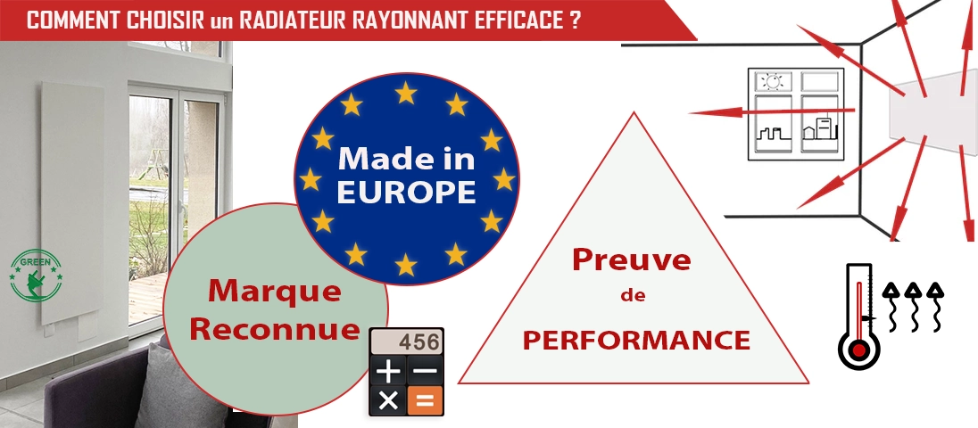 points importants et critères à prendre en compte avant l'achat d'un radiateur infrarouge rayonnant