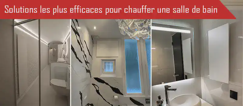 Radiateur infrarouge décoratif pour salle de bain