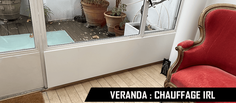 image title chauffer une véranda avec un chauffage à infrarouge lointain IR-C