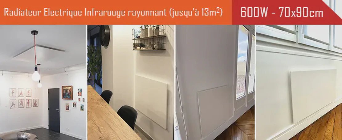 Comment chauffer une pièce d'une surface de 10 m2 à 13 m2 ? Solutions avec un panneau rayonnant infrarouge performant